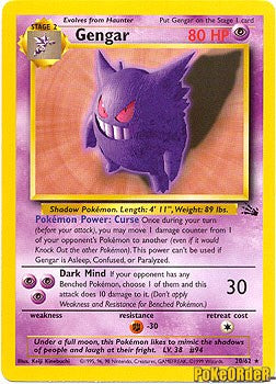 Gengar EX FireRed & LeafGreen Pokémon Individual Cards for sale