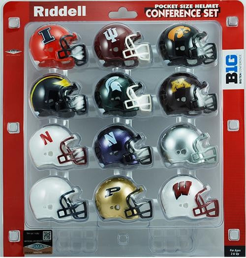 BIG 10 POCKET PRO HELMET SET RIDDELL REVOLUTION store