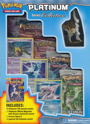 Pokemon Trading Card Game Platinum Arceus Poster Box Special