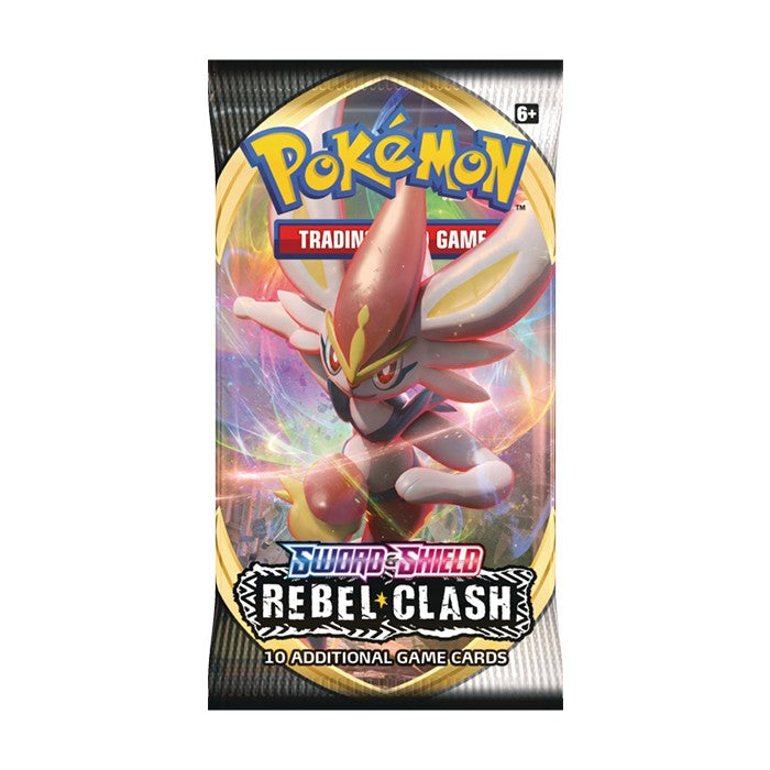 Pokémon outlets Rebel Clash Booster Lot (20)