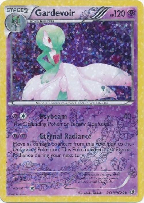 Gardevoir RC10/RC25 - Pokemon Legendary Treasures Radiant Uncommon Card –