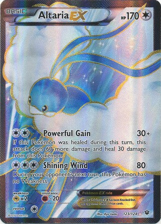 Altaria EX 123/124 Full Art - Pokemon XY Fates Collide Card