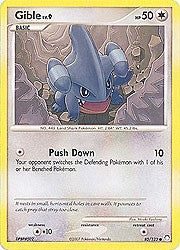 Pokemon Diamond & Pearl Mysterious Treasures- Gible