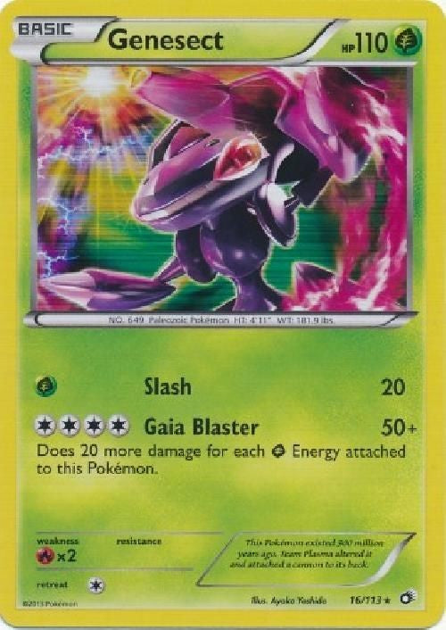 Genesect 16/113 - Pokemon Legendary Treasures Holo Rare Card