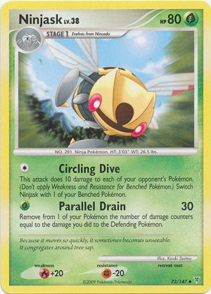 Pokemon Supreme Victors Uncommon Card - Ninjask 73/147