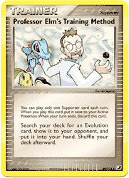 Pokemon Unseen Forces Card - Professor Elm's Training Method 89/115