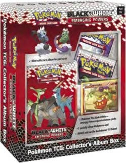 Pokemon Black & White Emerging Powers Collectors Album Box