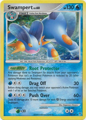 Pokemon Supreme Victors Holo Rare Card - Swampert 12/147 – PokeOrder.com