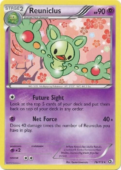 Reunicles 76/113 - Pokemon Legendary Treasures Rare Card