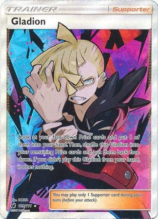 Gladion 109/111 Full Art - Pokemon Crimson Invasion Card