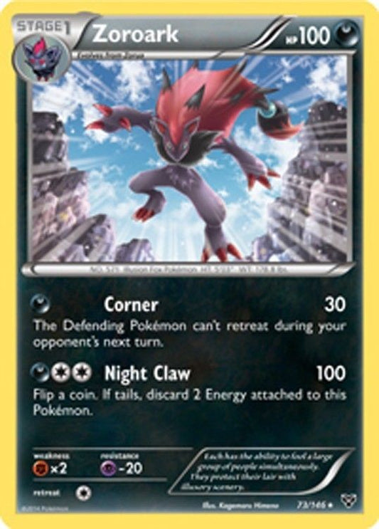 Zoroark 73/146 - Pokemon XY Holo Rare Card