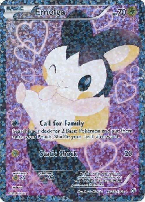 Emolga RC23/RC25 - Pokemon Legendary Treasures Radiant Full Art Ultra Rare