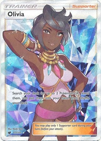 Olivia 111/111 Full Art - Pokemon Crimson Invasion Card