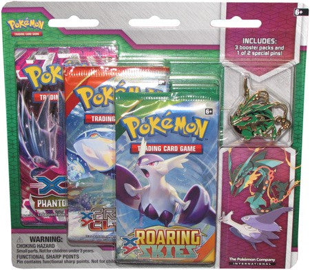 Pokemon XY7 Mega Evolution Collector's Pin Blister Pack - Shiny Rayquaza -  Pokemon Sealed Products » Pokemon Blister Packs - Collector's Cache LLC