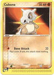 EX Aqua vs Magma - Cubone