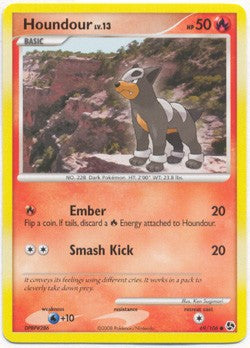 Pokemon Diamond & Pearl Great Encounters - Houndour (Common) Card